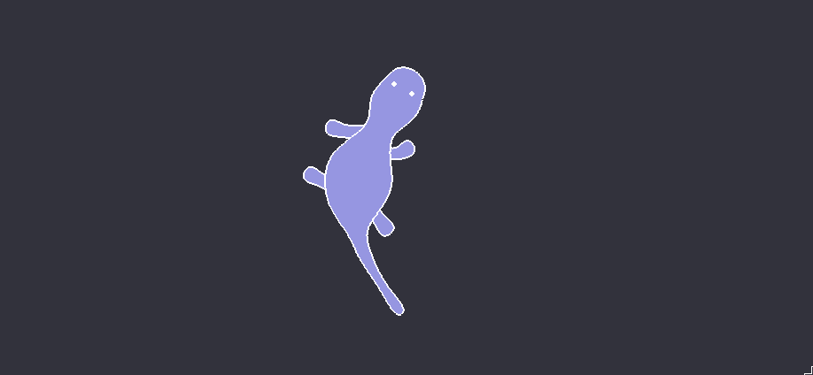 Procedurally Animated Lizard